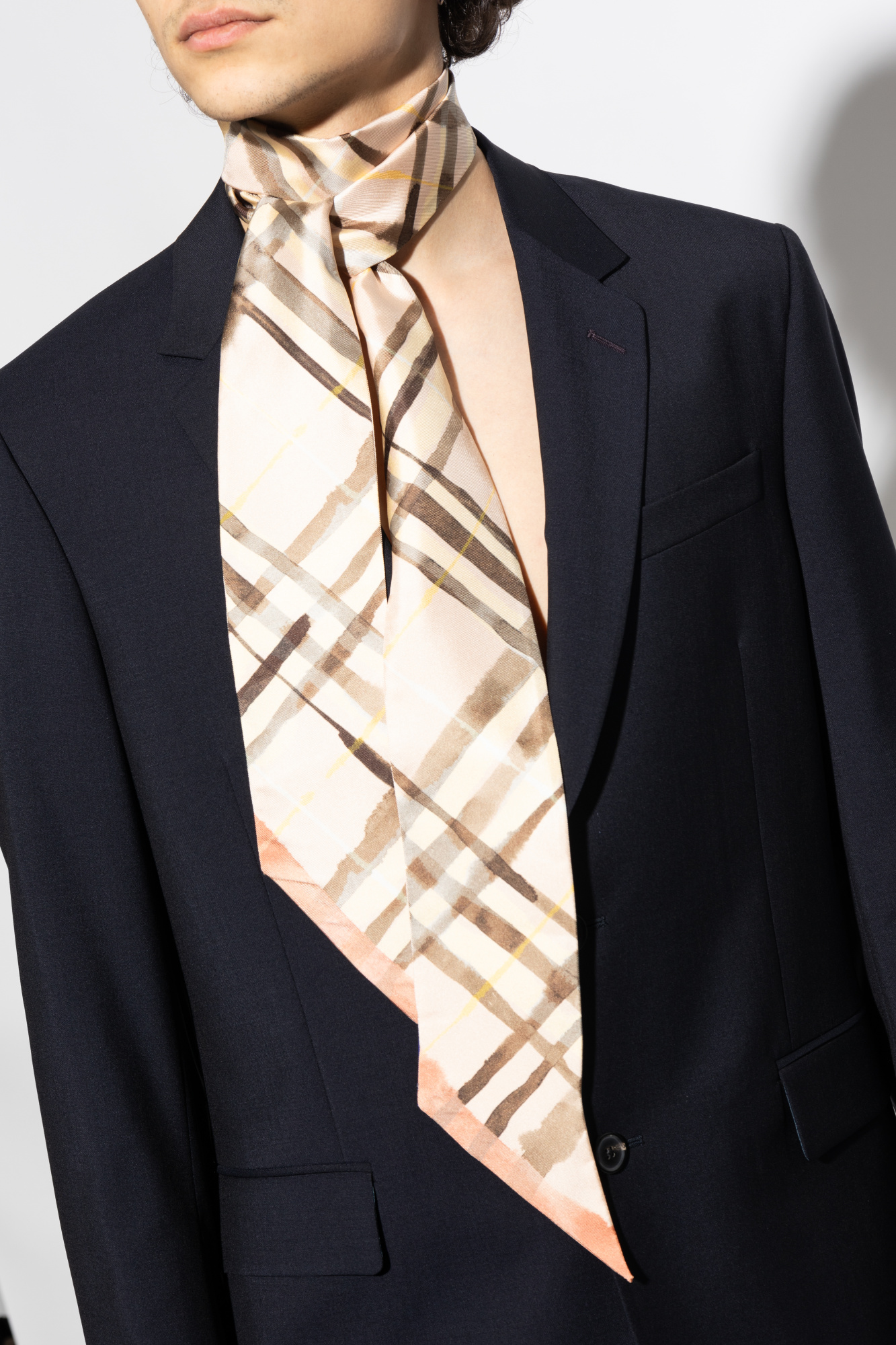Burberry Silk scarf Men s Accessorie Vitkac